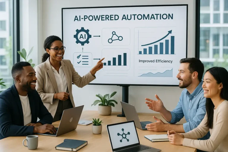 AI Automation Transforming Small Business Workflow