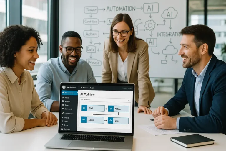 Digital operations transformed with AI and WordPress integration