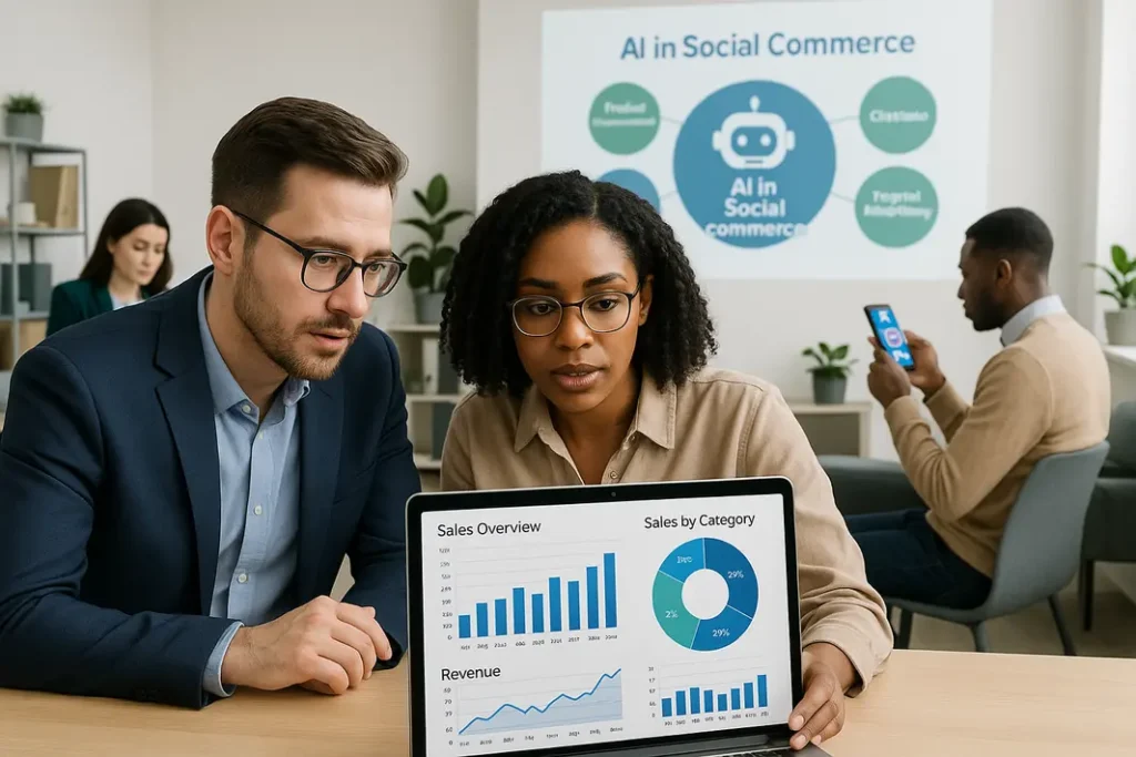 AI transforming social commerce for enhanced marketing and sales