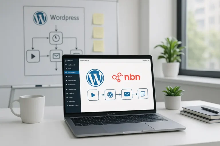 Automated WordPress workflows using n8n