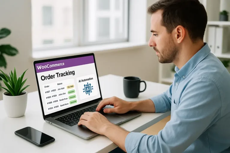 AI tools enhancing WooCommerce order tracking for small businesses
