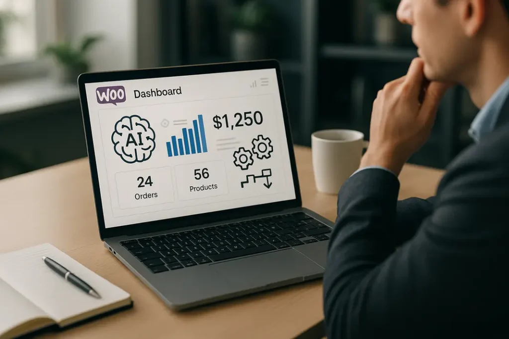 Automated WooCommerce product description creation using AI tools
