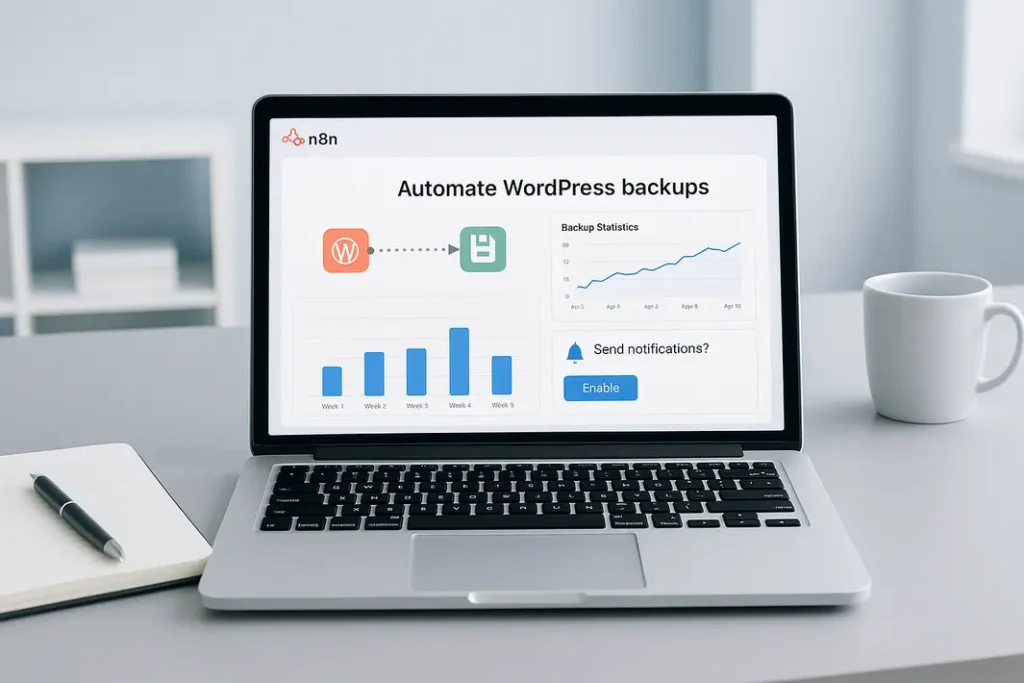 Automating WordPress Backups with n8n Workflow